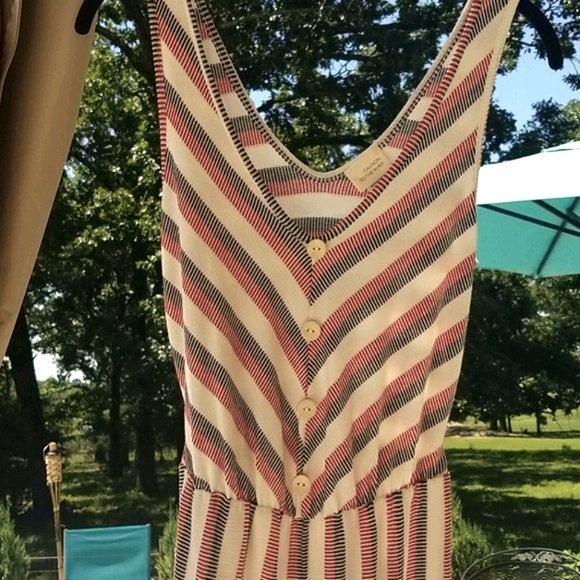 CLASSIC STRIPED JUMPSUIT - Picture 2 of 8